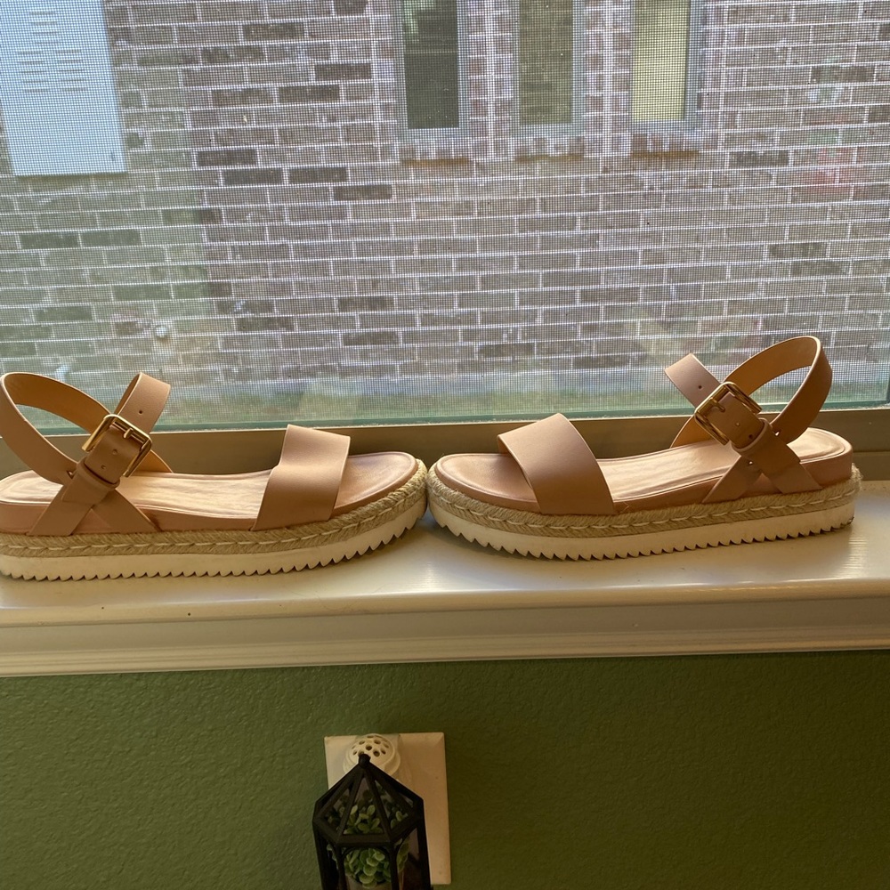 Platform - A new day sandals - light pink